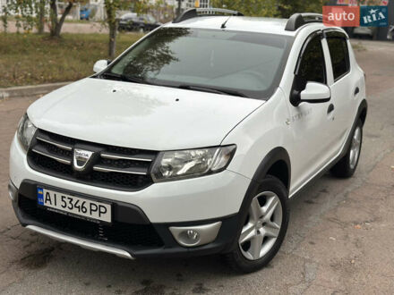 Дачия Sandero StepWay 2015 в Чернигове на Automoto.ua Белый Дачия Sandero StepWay, объемом двигателя 0.9 л и пробегом 212 тыс. км за 6850 $, фото 1 на Automoto.ua