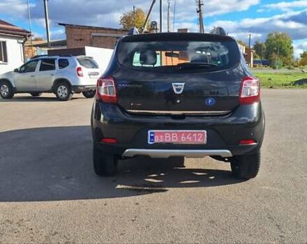 Черный Дачия Sandero StepWay, объемом двигателя 1.5 л и пробегом 184 тыс. км за 8300 $, фото 24 на Automoto.ua