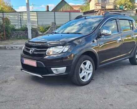 Черный Дачия Sandero StepWay, объемом двигателя 1.5 л и пробегом 184 тыс. км за 8300 $, фото 7 на Automoto.ua