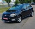 Черный Дачия Sandero StepWay, объемом двигателя 0.9 л и пробегом 164 тыс. км за 6950 $, фото 1 на Automoto.ua