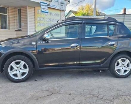 Черный Дачия Sandero StepWay, объемом двигателя 1.5 л и пробегом 184 тыс. км за 8300 $, фото 1 на Automoto.ua