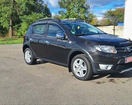 Черный Дачия Sandero StepWay, объемом двигателя 1.5 л и пробегом 184 тыс. км за 8300 $, фото 20 на Automoto.ua