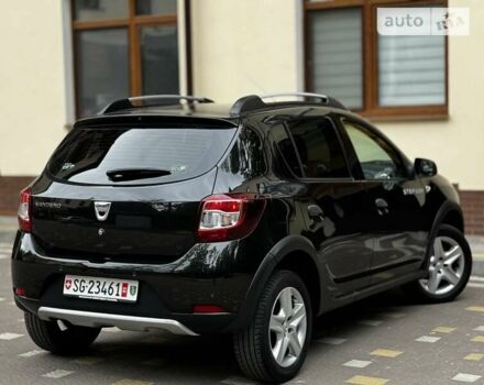 Чорний Дачія Sandero StepWay, об'ємом двигуна 0.9 л та пробігом 55 тис. км за 7900 $, фото 37 на Automoto.ua