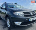 Черный Дачия Sandero StepWay, объемом двигателя 0.9 л и пробегом 73 тыс. км за 8400 $, фото 1 на Automoto.ua