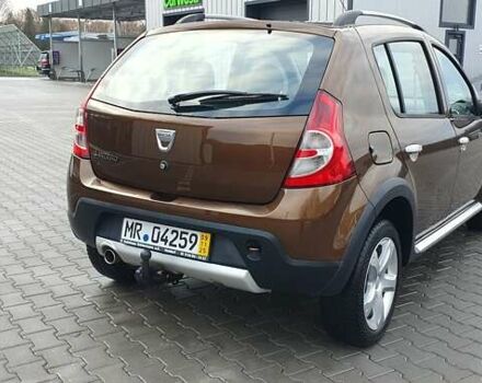 Коричневый Дачия Sandero StepWay, объемом двигателя 1.6 л и пробегом 164 тыс. км за 6850 $, фото 10 на Automoto.ua