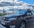 Коричневый Дачия Sandero StepWay, объемом двигателя 0.9 л и пробегом 73 тыс. км за 7400 $, фото 1 на Automoto.ua