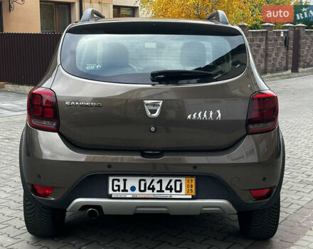 Дачия Sandero StepWay 2017 в Луцке на Automoto.ua Коричневый Дачия Sandero StepWay, объемом двигателя 0.9 л и пробегом 137 тыс. км за 8699 $, фото 4 на Automoto.ua