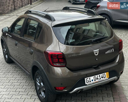 Дачия Sandero StepWay 2017 в Луцке на Automoto.ua Коричневый Дачия Sandero StepWay, объемом двигателя 0.9 л и пробегом 137 тыс. км за 8699 $, фото 10 на Automoto.ua