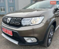Коричневый Дачия Sandero StepWay, объемом двигателя 0.9 л и пробегом 137 тыс. км за 8699 $, фото 12 на Automoto.ua