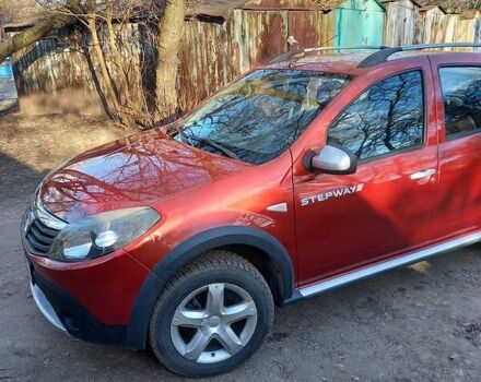 Червоний Дачія Sandero StepWay, об'ємом двигуна 1.6 л та пробігом 185 тис. км за 6800 $, фото 3 на Automoto.ua