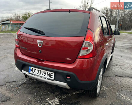 Красный Дачия Sandero StepWay, объемом двигателя 1.6 л и пробегом 100 тыс. км за 6700 $, фото 11 на Automoto.ua