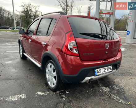 Красный Дачия Sandero StepWay, объемом двигателя 1.6 л и пробегом 100 тыс. км за 6700 $, фото 10 на Automoto.ua