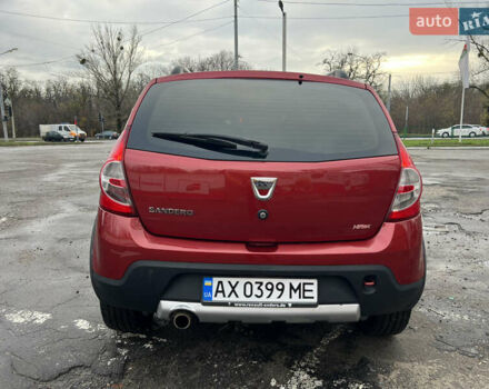 Красный Дачия Sandero StepWay, объемом двигателя 1.6 л и пробегом 100 тыс. км за 6700 $, фото 8 на Automoto.ua