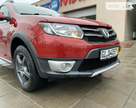 Красный Дачия Sandero StepWay, объемом двигателя 0.9 л и пробегом 171 тыс. км за 6999 $, фото 10 на Automoto.ua