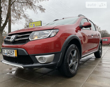 Червоний Дачія Sandero StepWay, об'ємом двигуна 0.9 л та пробігом 171 тис. км за 6999 $, фото 8 на Automoto.ua