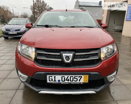 Червоний Дачія Sandero StepWay, об'ємом двигуна 0.9 л та пробігом 171 тис. км за 6999 $, фото 1 на Automoto.ua