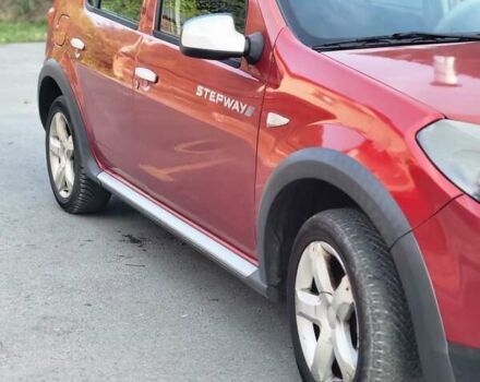 Красный Дачия Sandero StepWay, объемом двигателя 1.6 л и пробегом 127 тыс. км за 5600 $, фото 13 на Automoto.ua