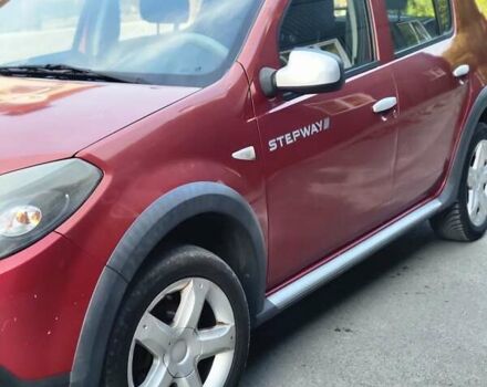 Красный Дачия Sandero StepWay, объемом двигателя 1.6 л и пробегом 127 тыс. км за 5600 $, фото 11 на Automoto.ua