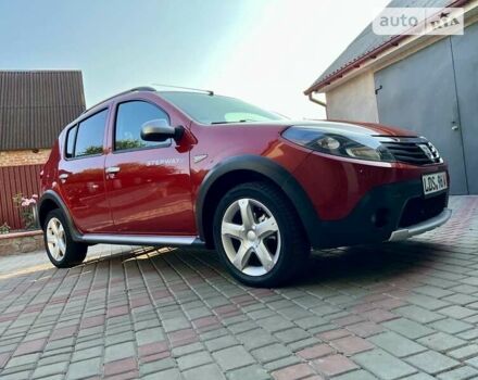 Красный Дачия Sandero StepWay, объемом двигателя 1.6 л и пробегом 161 тыс. км за 6950 $, фото 14 на Automoto.ua