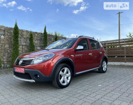 Красный Дачия Sandero StepWay, объемом двигателя 1.6 л и пробегом 145 тыс. км за 6549 $, фото 24 на Automoto.ua