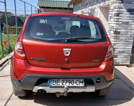 Красный Дачия Sandero StepWay, объемом двигателя 1.46 л и пробегом 182 тыс. км за 6500 $, фото 6 на Automoto.ua