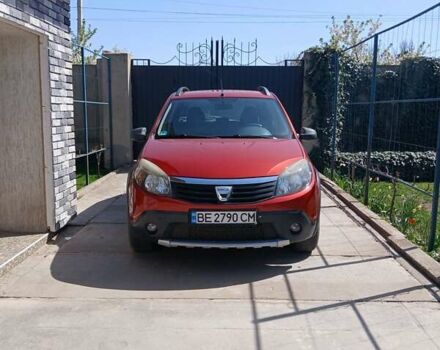Красный Дачия Sandero StepWay, объемом двигателя 1.46 л и пробегом 182 тыс. км за 6500 $, фото 3 на Automoto.ua