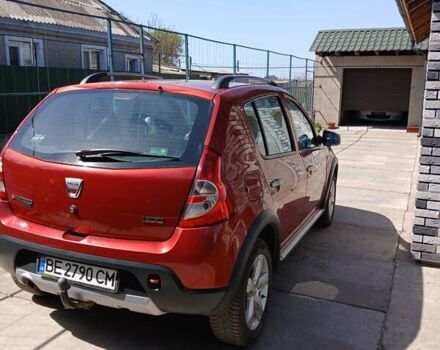 Красный Дачия Sandero StepWay, объемом двигателя 1.46 л и пробегом 182 тыс. км за 6500 $, фото 1 на Automoto.ua