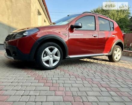 Красный Дачия Sandero StepWay, объемом двигателя 1.6 л и пробегом 161 тыс. км за 6950 $, фото 11 на Automoto.ua