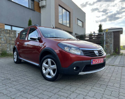 Красный Дачия Sandero StepWay, объемом двигателя 1.6 л и пробегом 145 тыс. км за 6549 $, фото 19 на Automoto.ua