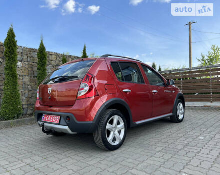 Червоний Дачія Sandero StepWay, об'ємом двигуна 1.6 л та пробігом 145 тис. км за 6549 $, фото 39 на Automoto.ua