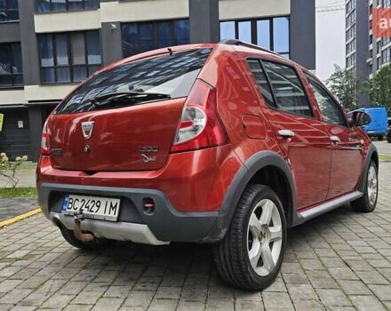 Красный Дачия Sandero StepWay, объемом двигателя 1.46 л и пробегом 191 тыс. км за 6300 $, фото 4 на Automoto.ua