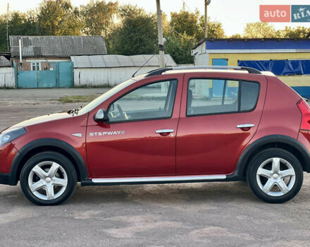 Красный Дачия Sandero StepWay, объемом двигателя 1.5 л и пробегом 150 тыс. км за 6550 $, фото 7 на Automoto.ua