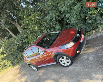 Дачия Sandero StepWay 2011 в Ровно на Automoto.ua Красный Дачия Sandero StepWay, объемом двигателя 1.6 л и пробегом 220 тыс. км за 6800 $, фото 2 на Automoto.ua