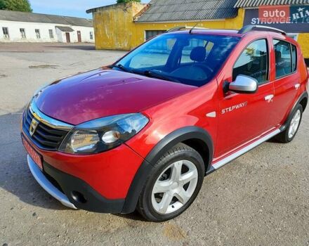 Красный Дачия Sandero StepWay, объемом двигателя 1.6 л и пробегом 157 тыс. км за 6750 $, фото 30 на Automoto.ua
