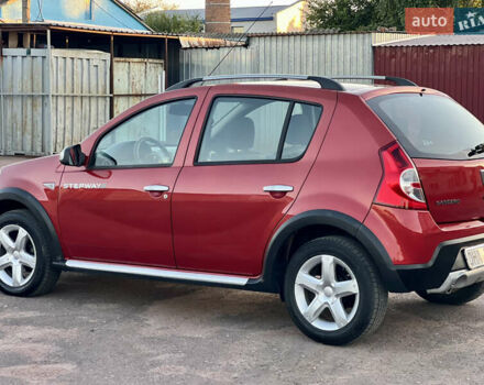 Красный Дачия Sandero StepWay, объемом двигателя 1.5 л и пробегом 150 тыс. км за 6550 $, фото 9 на Automoto.ua
