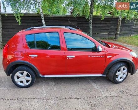 Красный Дачия Sandero StepWay, объемом двигателя 1.6 л и пробегом 157 тыс. км за 6750 $, фото 10 на Automoto.ua