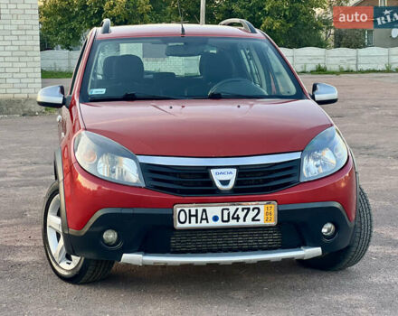 Красный Дачия Sandero StepWay, объемом двигателя 1.5 л и пробегом 150 тыс. км за 6550 $, фото 4 на Automoto.ua