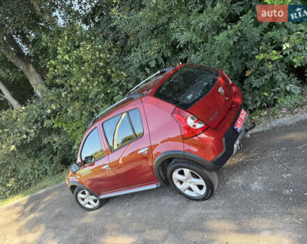 Дачия Sandero StepWay 2011 в Ровно на Automoto.ua Красный Дачия Sandero StepWay, объемом двигателя 1.6 л и пробегом 220 тыс. км за 6800 $, фото 16 на Automoto.ua