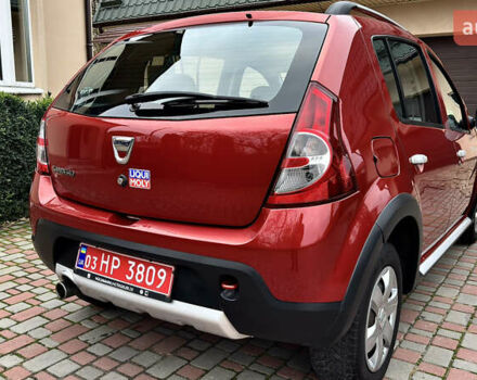 Красный Дачия Sandero StepWay, объемом двигателя 1.6 л и пробегом 115 тыс. км за 7599 $, фото 15 на Automoto.ua