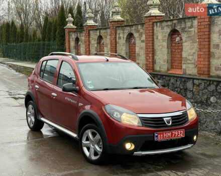 Красный Дачия Sandero StepWay, объемом двигателя 1.6 л и пробегом 163 тыс. км за 6950 $, фото 18 на Automoto.ua