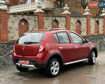 Красный Дачия Sandero StepWay, объемом двигателя 1.6 л и пробегом 163 тыс. км за 6950 $, фото 22 на Automoto.ua