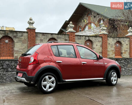 Красный Дачия Sandero StepWay, объемом двигателя 1.6 л и пробегом 163 тыс. км за 6950 $, фото 21 на Automoto.ua