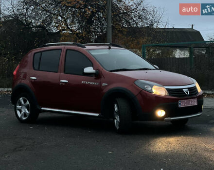 Червоний Дачія Sandero StepWay, об'ємом двигуна 1.6 л та пробігом 170 тис. км за 6799 $, фото 4 на Automoto.ua