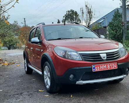 Червоний Дачія Sandero StepWay, об'ємом двигуна 1.6 л та пробігом 183 тис. км за 6850 $, фото 11 на Automoto.ua