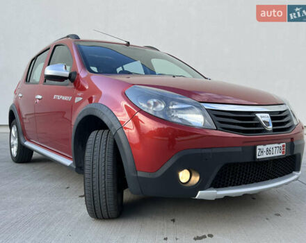 Красный Дачия Sandero StepWay, объемом двигателя 1.6 л и пробегом 139 тыс. км за 7350 $, фото 18 на Automoto.ua