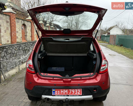 Красный Дачия Sandero StepWay, объемом двигателя 1.6 л и пробегом 163 тыс. км за 6950 $, фото 55 на Automoto.ua
