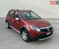Красный Дачия Sandero StepWay, объемом двигателя 1.6 л и пробегом 139 тыс. км за 7350 $, фото 2 на Automoto.ua