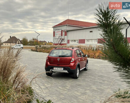 Красный Дачия Sandero StepWay, объемом двигателя 1.6 л и пробегом 139 тыс. км за 7350 $, фото 176 на Automoto.ua