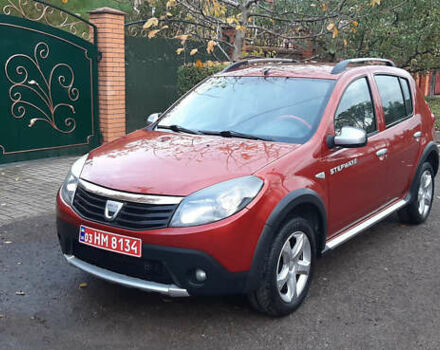 Червоний Дачія Sandero StepWay, об'ємом двигуна 1.6 л та пробігом 183 тис. км за 6850 $, фото 5 на Automoto.ua