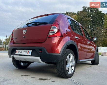 Красный Дачия Sandero StepWay, объемом двигателя 1.6 л и пробегом 139 тыс. км за 7350 $, фото 32 на Automoto.ua